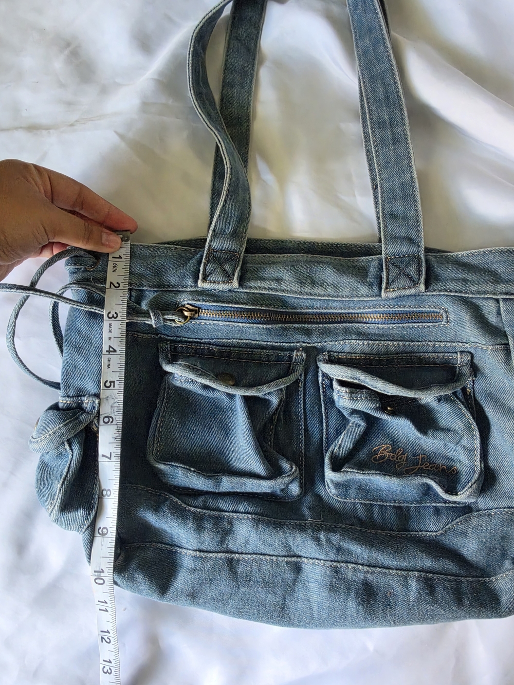 Urban Outfitters BDG Denim Shoulder Bag - Picture 10 of 11
